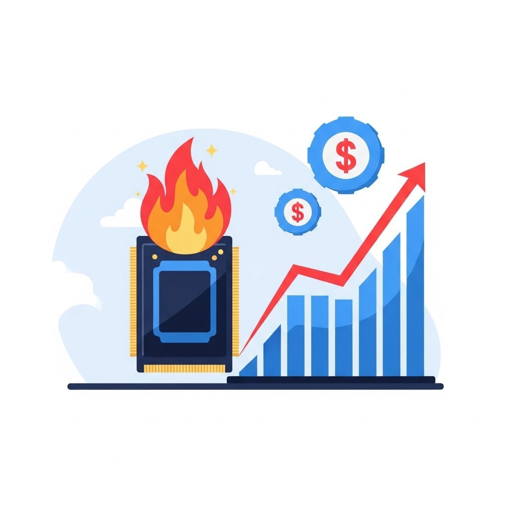 Read more about the article D램 가격 대란 2026 – 3개월 새 4배 폭등, 원인과 전망 총정리